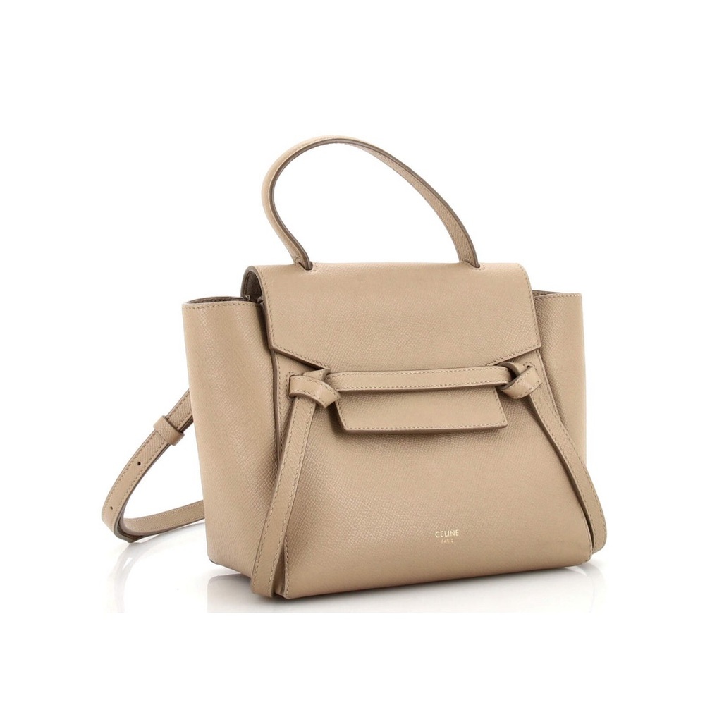 Authentic Celine Belt Bag Calfskin Mini Handbag - S O L D Rebag -